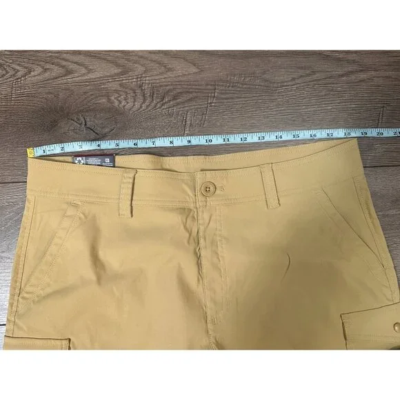 Eddie Bauer shorts women 2 Way Stretch 5”Inseam Hiking Outdoor Wear size 14 - Picture 12 of 13